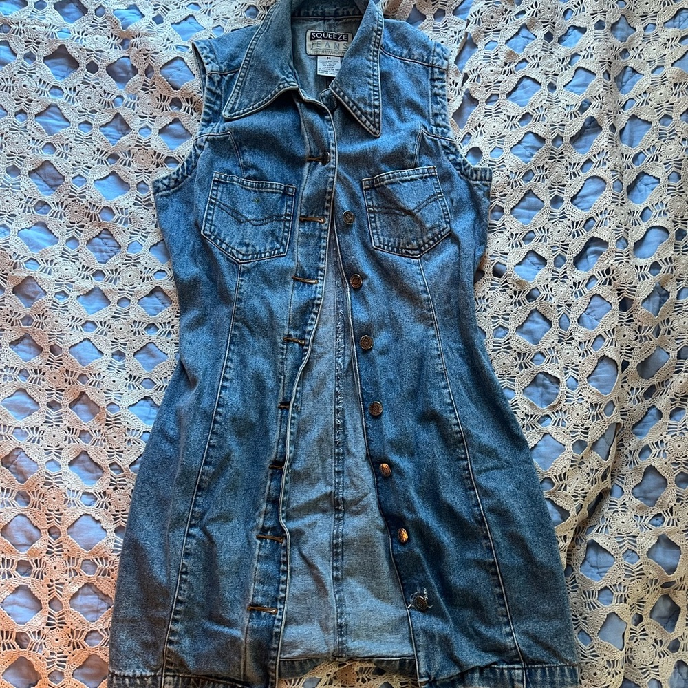 Squeeze Light Blue Denim Shirt